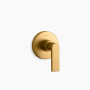 Kohler Composed® Mastershower® Volume Control Valve Trim With Lever Handle - Vibrant Brushed Moderne Brass