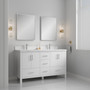 Royal Ultra 65 inch White Double Sink Bathroom Vanity