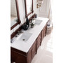 James Martin Vanities Brittany 72" Double Basin Poplar Wood Vanity Set