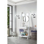 James Martin Vanities Lakeside 30" Single Basin Hardwood Vanity Set with Arctic Fall Solid Surface Top