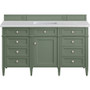 James Martin Vanities Brittany 60" Single Basin Poplar Wood Vanity Set