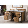 James Martin Vanities Brittany 60" Single Basin Poplar Wood Vanity Set