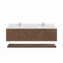 James Martin Vanities Marcello 72" Double Basin Wood Vanity Set