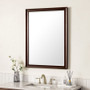 James Martin Vanities Glenbrooke 30" W x 40" H Transitional Rectangular Wood Framed Bathroom Wall Mirror