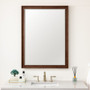 James Martin Vanities Glenbrooke 30" W x 40" H Transitional Rectangular Wood Framed Bathroom Wall Mirror