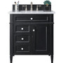 James Martin Vanities Brittany 30" Single Basin Poplar Wood Vanity Set