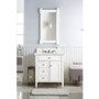 James Martin Vanities Brittany 30" Single Basin Poplar Wood Vanity Set