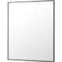 James Martin Vanities Rohe 36" W x 42" H Rectangular Stainless Steel Framed Bathroom Wall Mirror
