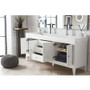 James Martin Vanities Linear 72" Double Basin Wood Vanity Set