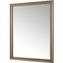 James Martin Vanities Glenbrooke 36" W x 40" H Transitional Rectangular Wood Framed Bathroom Wall Mirror