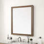 James Martin Vanities Glenbrooke 36" W x 40" H Transitional Rectangular Wood Framed Bathroom Wall Mirror