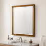 James Martin Vanities Glenbrooke 36" W x 40" H Transitional Rectangular Wood Framed Bathroom Wall Mirror