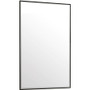 James Martin Vanities Rohe 26" W x 40" H Rectangular Stainless Steel Framed Bathroom Wall Mirror