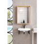 James Martin Vanities Boston 19-5/8" Rectangular Porcelain Console Bathroom Sink with Overflow and Single Faucet Hole