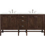 James Martin Vanities Addison 72" Free Standing Double Basin Hardwood Vanity Set