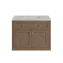 James Martin Vanities Chicago 36" Free Standing or Wall Mounted Single Basin Poplar Wood Vanity Set