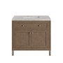 James Martin Vanities Chicago 36" Free Standing or Wall Mounted Single Basin Poplar Wood Vanity Set