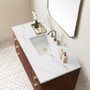 James Martin Vanities Amberly 48" Free Standing or Wall Mounted Single Basin Rubberwood Vanity Set
