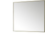 James Martin Vanities Rohe 48" W x 40" H Rectangular Stainless Steel Framed Bathroom Wall Mirror