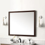 James Martin Vanities Glenbrooke 48" W x 40" H Rectangular Wood Framed Bathroom Wall Mirror
