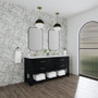 James Martin Vanities Lucian 72" Free Standing Double Basin Vanity Set