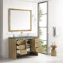 James Martin Vanities Hudson 48" Single Basin Ash Wood Vanity Set
