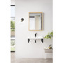 James Martin Vanities Boston 23-5/8" Rectangular Porcelain Console Bathroom Sink with Overflow and Single Faucet Hole