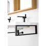James Martin Vanities Boston 47-5/16" Rectangular Porcelain Console Bathroom Sink with Overflow and Single Faucet Hole