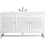 James Martin Vanities Athens 60" Free Standing Single Wood Vanity Set