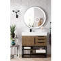 James Martin Vanities Columbia 36" Free Standing Single Basin Vanity Set - Matte Black