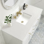 James Martin Vanities Chicago 48" Free Standing Single Basin Vanity Set with Wood Cabinet and 3cm Quartz Vanity Top