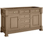 James Martin Vanities Brookfield 60" Free Standing Double Basin Vanity Cabinet Only - Less Vanity Top