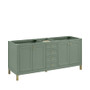 James Martin Vanities Chicago 72" Free Standing Double Basin Vanity Cabinet Only - Less Vanity Top