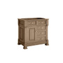 James Martin Vanities Brookfield 36" Free Standing Single Basin Vanity Cabinet Only - Less Vanity Top