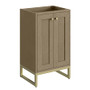 James Martin Vanities Chianti 20" Free Standing Single Basin Vanity Set with Stone Composite Top and Rectangular Sink