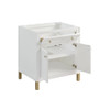 James Martin Vanities Chicago 30" Free Standing Single Basin Vanity Set with Quartz Top and Rectangular Sink - 503-V30-3CSP