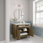 James Martin Vanities Chicago 36" Free Standing Single Basin Vanity Set with Quartz Top and Rectangular Sink - 503-V36-3LDL