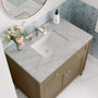 James Martin Vanities Chicago 36" Free Standing Single Basin Vanity Set with Quartz Top and Rectangular Sink - 503-V36-3VSL