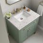 James Martin Vanities Chicago 30" Free Standing Single Basin Vanity Set with Quartz Top and Rectangular Sink - 503-V30-3EJP