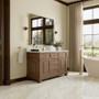 James Martin Vanities Brookfield 60" Free Standing Single Basin Vanity Set with Quartz Top and Rectangular Sink