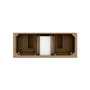 James Martin Vanities Brookfield 60" Free Standing Double Basin Vanity Set with Quartz Top and Rectangular Sinks - 547-V60D-3LDL