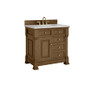 James Martin Vanities Brookfield 36" Free Standing Single Basin Vanity Set with Quartz Top and Rectangular Sink - 547-V36-3EJP