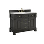 James Martin Vanities Brookfield 48" Free Standing Single Basin Vanity Set with Quartz Top and Rectangular Sink - 547-V48-3EJP