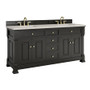 James Martin Vanities Brookfield 72" Free Standing Double Basin Vanity Set with Quartz Top and Rectangular Sinks - 547-V72-3VSL