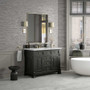 James Martin Vanities Brookfield 48" Free Standing Single Basin Vanity Set with Marble Top and Rectangular Sink