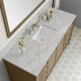 James Martin Vanities Chicago 60" Free Standing Single Basin Vanity Set with Quartz Top and Rectangular Sink - 503-V60S-3VSL