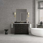 James Martin Vanities Brookfield 48" Free Standing Single Basin Vanity Set with Quartz Top and Rectangular Sink - 547-V48-3WZ
