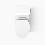 Kohler Reach® One-piece Compact Elongated Toilet With Skirted Trapway, 1.28 gpf - White Right