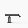 Kohler Purist® Widespread Bathroom Sink Faucet With Lever Handles, 1.2 Gpm - Vibrant Brushed Graphite