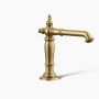 Kohler Artifacts® Bathroom Sink Faucet Spout With Column Design, 1.2 Gpm - Vibrant Brushed Moderne Brass